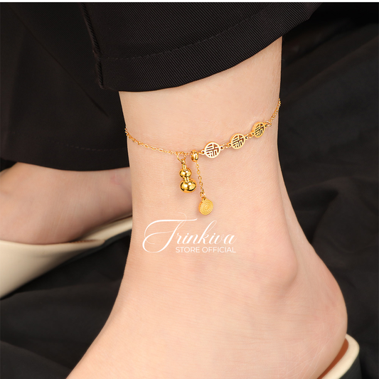 Gourd Charm Anklet