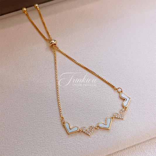 Loving Heart Charm Bracelet