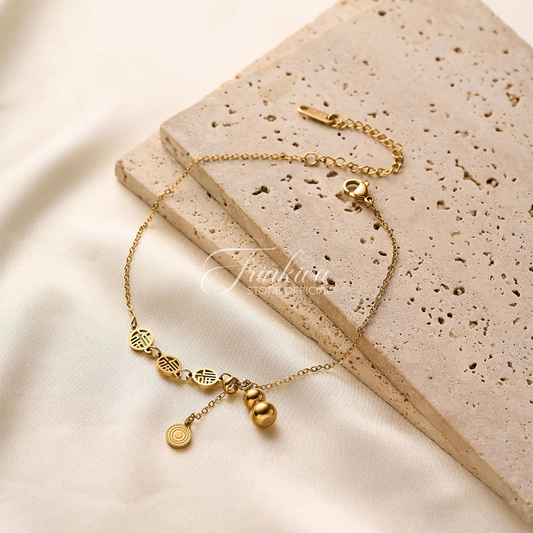 Gourd Charm Anklet