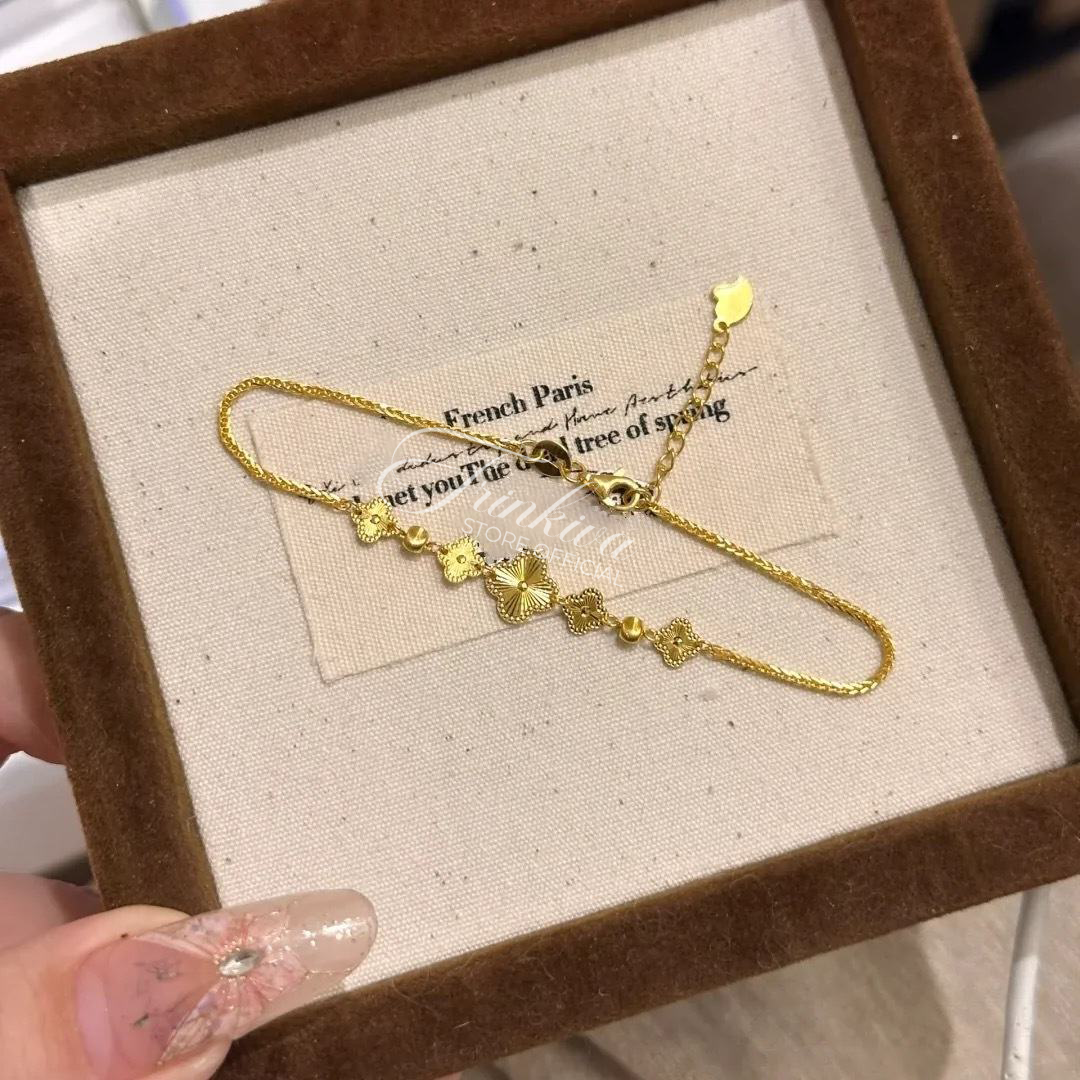 Four-Leaf Clover Bracelet