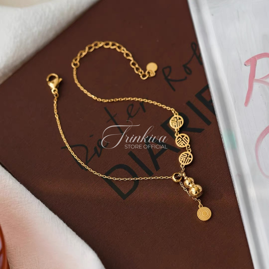 Gourd Charm Anklet