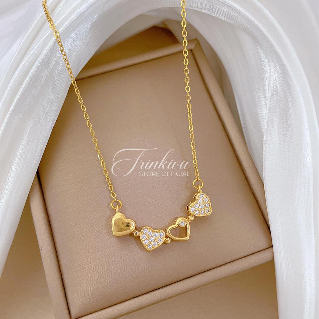 Lucky Four-Leaf Clover Pendant Necklace (2 Style)