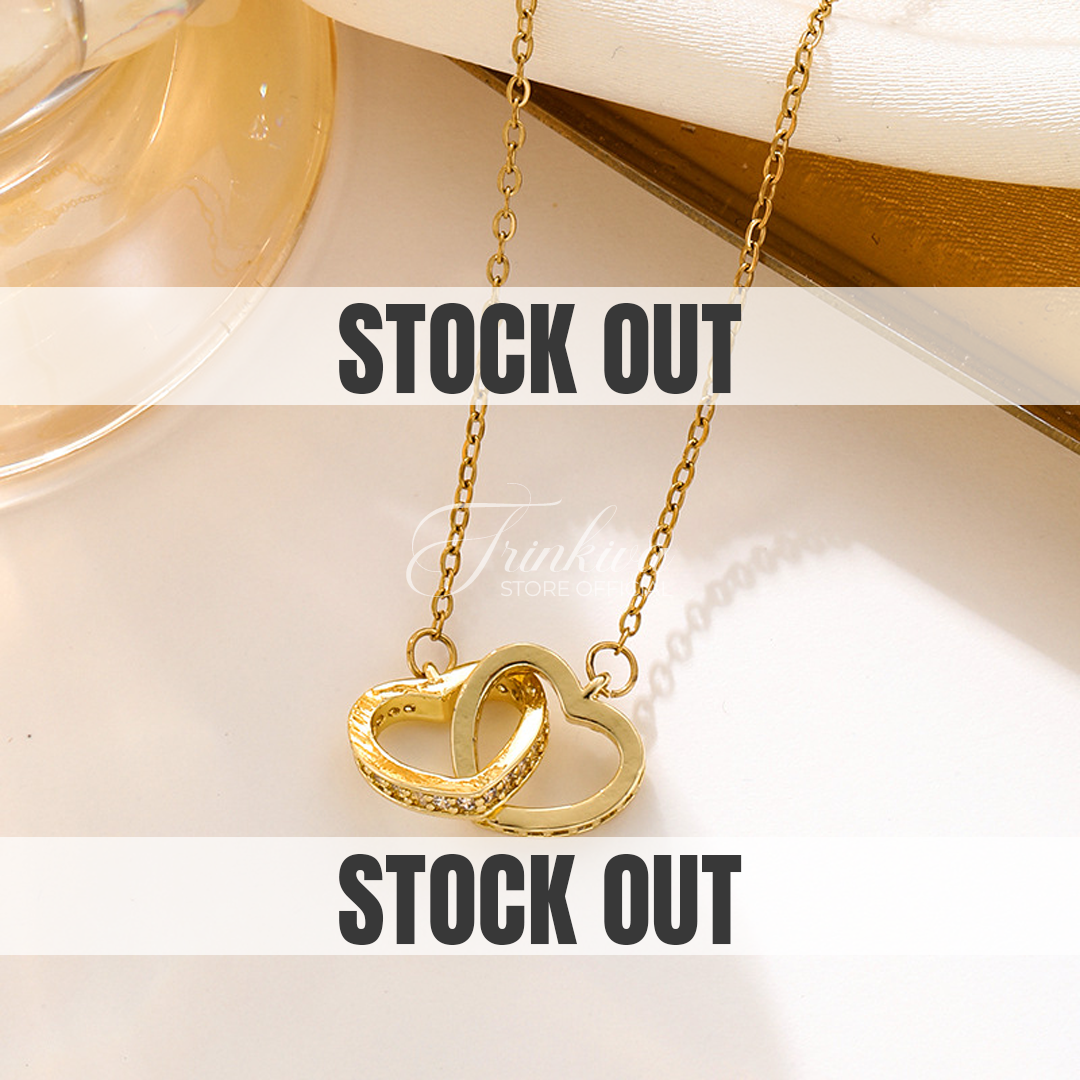 Romantic Zircon Heart Pendant Necklace